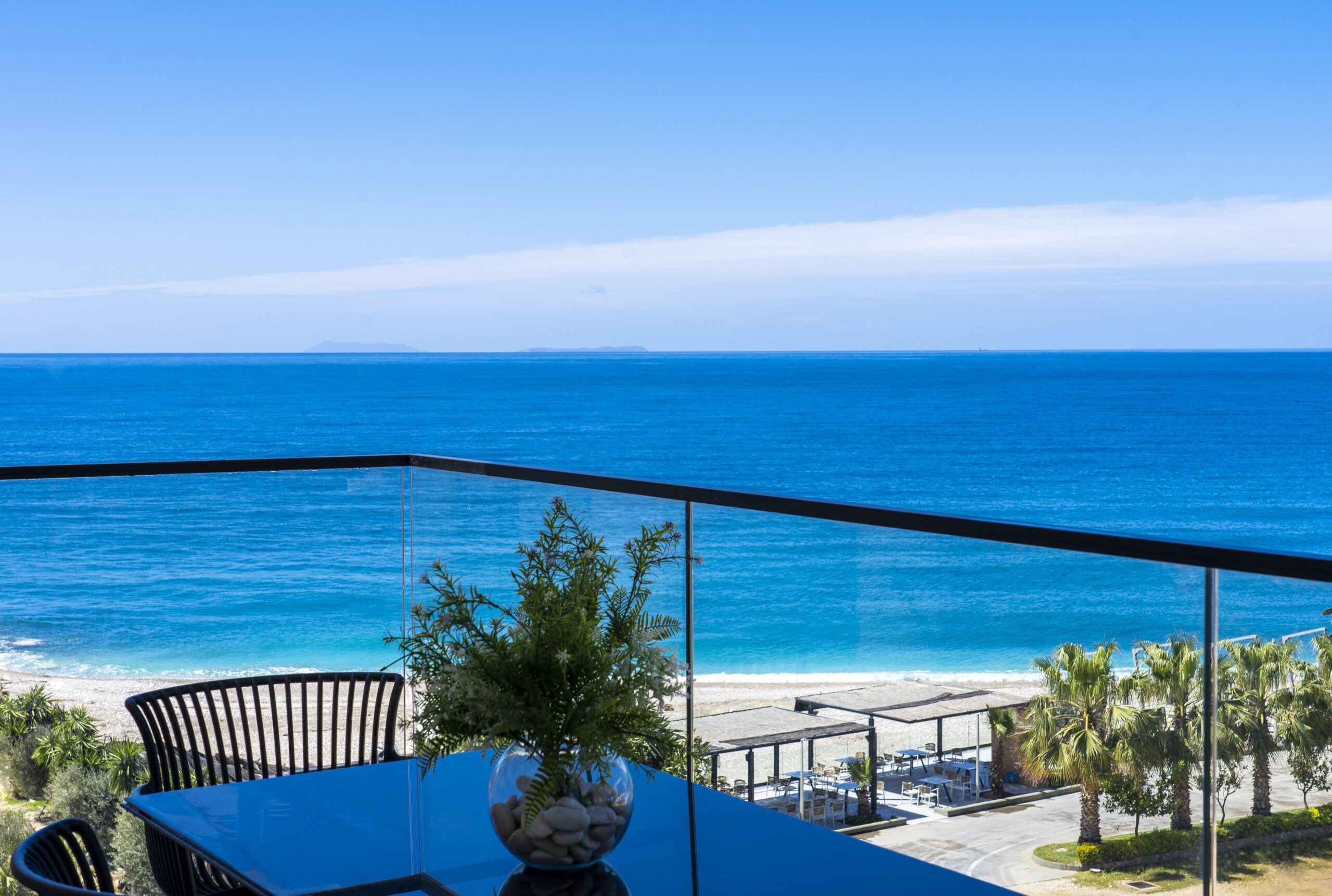 New luxury beachfront penthouse for rent in Saranda, albania