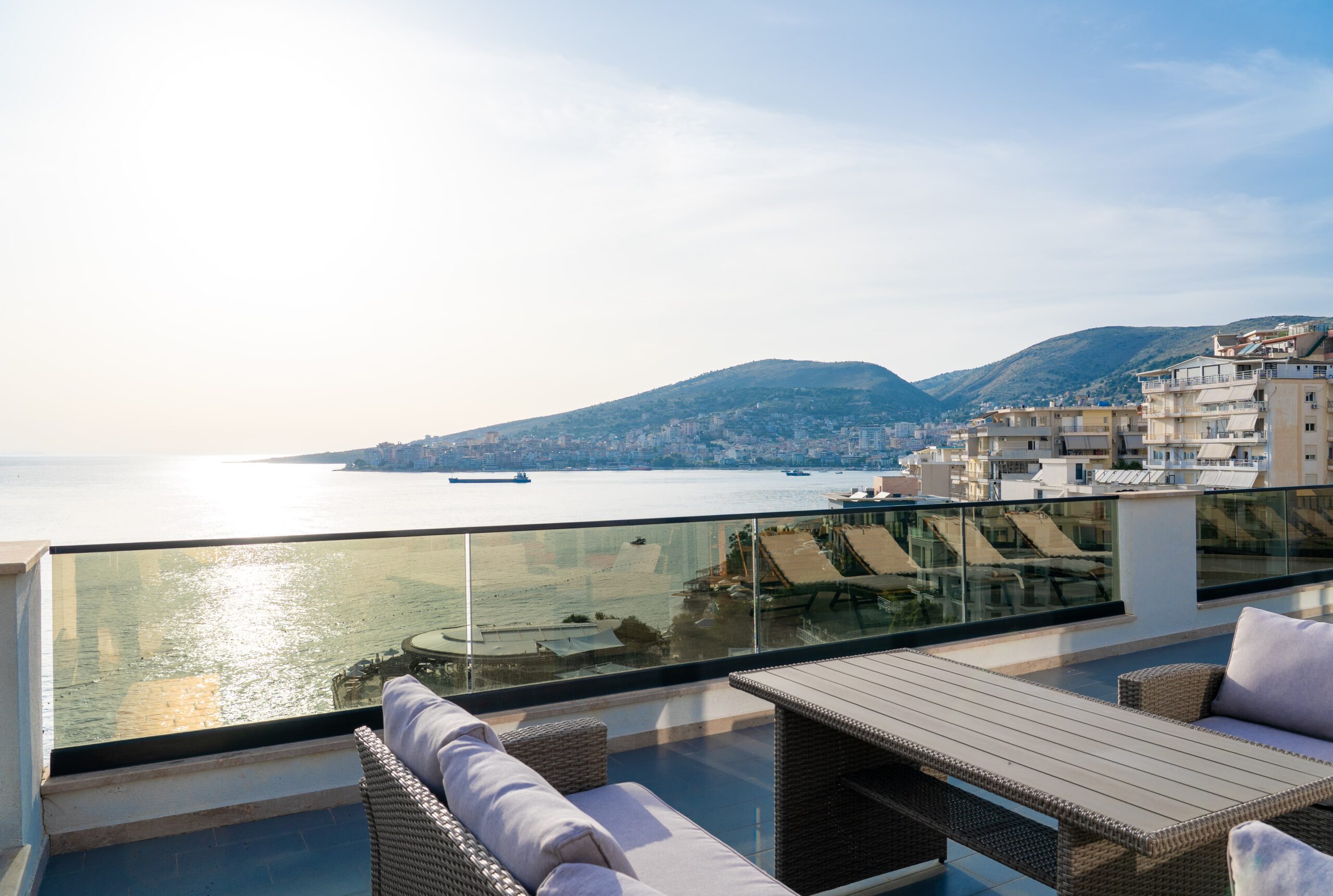 Waterfront Penthouse For Sale In Saranda Albania Pool Beach Waterfront Penthouse For Sale In Saranda Albania Pool Beach