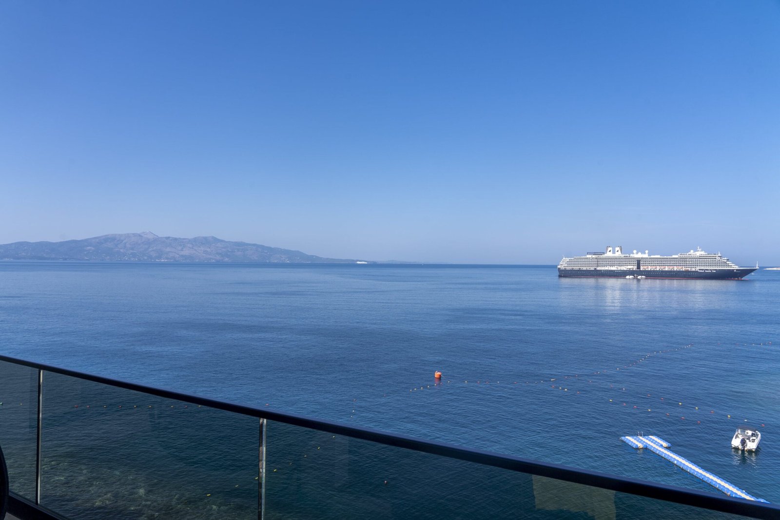 apartment for sale in saranda in a beachfront location with swimming pool and sea views