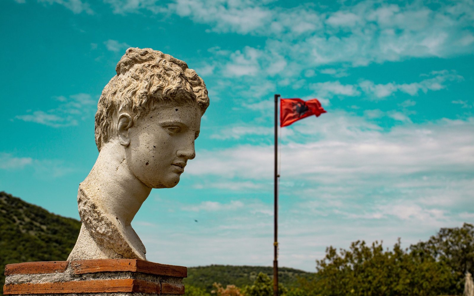 albania flag